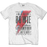 David Bowie Men's BOWTS28MW02 T-Shirt, White, (38"-40"