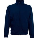Fruit of the Loom Mens Premium 70/30 Full Zip Sweatshirt Jacket (Black)