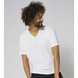 Sloggi Tops Sloggi Men's Go Shirt V-Neck Regular Fit Underwear, White