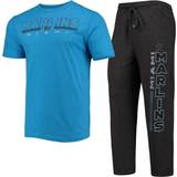 Concepts Sport Men's Miami Marlins Meter T-shirt and Pants Sleep Set