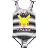 Polyester Bathing Suits Children's Clothing Pokémon Girl's Pikachu One Piece Swimsuit