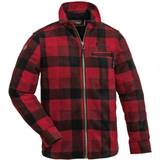 Pockets Fleece Jackets Pinewood Kid's Canada Fleece Shirt - Red/Black