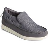 Grey Loafers Sperry Men's Moc-Sider Nylon Loafers Men's Shoes