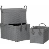 Premier Housewares Lida Nesting Storage Basket 40cm 3pcs