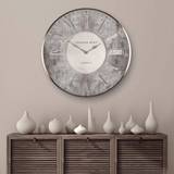 Thomas Kent 76cm Florentine Grand Silver Wall Clock