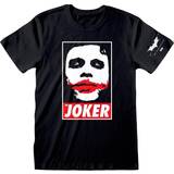 DC Comics Batman: The Dark Knight Unisex Adult Poster T-Shirt (Black)