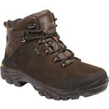 Regatta Great Outdoors Mens Burrell Leather Hiking Boots (Fawn Brown)