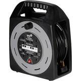 SMJ Electrical Easy Wind Compact 4-Socket Extension Cable Reel 25m
