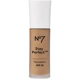 No7 Stay Perfect Foundation 24 Deeply Honey
