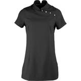 Women Shirts Premier Ladies/Womens *Mika* Tunic Health Beauty & Spa Workwear (18) (Black)