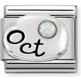 White Charms & Pendants Nomination Classic October Birthstone Bracelet
