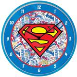 DC Comics Interior Details DC Comics Superman Logo Wall Wall Clock