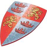 Liontouch 11350LT Medieval Noble Knight Foam Toy Shield, Red Part Of A Kid's Costume Line