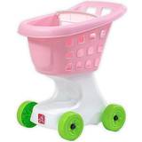 Step2 Shop Toys Step2 Little Helper's Shopping Cart for Children in Pink Plastic Toy Shopping Trolley