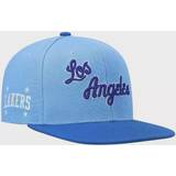 Los Angeles Lakers Caps Mitchell & Ness Los Angeles Lakers Hardwood Classics Core Side Snapback Hat Sr