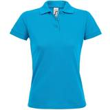 Sols Women's Prime Pique Polo Shirt - Aqua