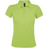 Sols Women's Prime Pique Polo Shirt - Apple Green