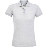 Sols Women's Prime Pique Polo Shirt - Ash