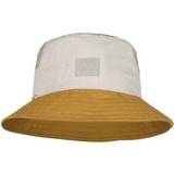 Brown - Women Headgear Buff Sun Bucket Hats - Ocher