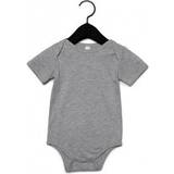 Polyester Bodysuits Children's Clothing Bella+Canvas Baby Jersey Short Sleeve Onesie - Athletic Heather (UTPC2922)