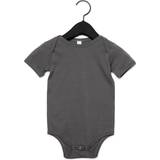 Grey Bodysuits Children's Clothing Bella+Canvas Baby Jersey Short Sleeve Onesie - Ashphalt (UTPC2922)