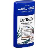 Coco Deodorants Dr Teal's Aluminum Free Coconut Oil Deo Stick 75g