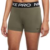 Nike Pro 365 3" Shorts Women - Medium Olive/Black/Black