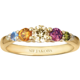Sif Jakobs Belluno Ring - Gold/Multicolour