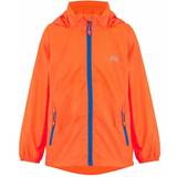 Quick Drying Rain Jackets Mac in a Sac Kid's Origin Mini Packable Waterproof Jacket - Neon Orange