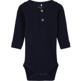 Modal Bodysuits Children's Clothing Name It Kab LS Bodysuit - Dark Sapphire (13198041)
