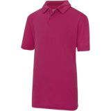 Pink Polo Shirts Children's Clothing AWDis Kid's Just Cool Sports Polo Plain Shirt 2-pack - Hot Pink (UTRW6852)