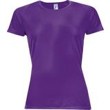 Sols Women's Sporty Short Sleeve T-Shirt - Dark Purple