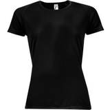 Sols Women's Sporty Short Sleeve T-Shirt - Black