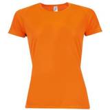 Sols Women's Sporty Short Sleeve T-Shirt - Neon Orange
