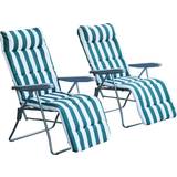Foldable Garden Chairs OutSunny 01-0710 2-pack