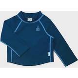 Nylon UV Shirts Children's Clothing iPlay Long Sleeve Rashguard Top - Navy