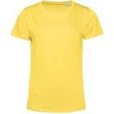 B&C Collection Women's E150 Organic Short-Sleeved T-shirt - Yellow