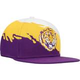 Mitchell & Ness LSU Tigers Paintbrush Snapback Hat Men - Purple/White