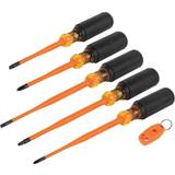 Plastic Toy Tools 1000V Slim-Tip Insulated Magnetizer and Screwdriver Set