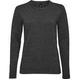 Sols Imperial Long Sleeve T-shirt - Mouse Grey
