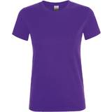 Sols Regent Short Sleeve T-shirt - Dark Purple