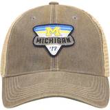 Legacy Athletic Michigan Wolverines Legacy Point Old Favorite Trucker Snapback Hat - Grey