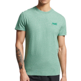 Superdry Men T-shirts & Tank Tops Superdry Vintage Logo Embroidered T-shirt - Green