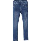 6-9M - Jeans Trousers Name It Polly Noos - Medium Blue Denim