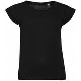 Sols Melba Plain Short Sleeve T-shirt - Deep Black
