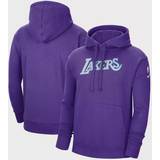 Nike Los Angeles Lakers 21/22 City Edition Essential Logo Pullover Hoodie Sr