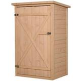 OutSunny Outdoor Equipment OutSunny Alfresco Fir Wood Outdoor Garden Tool Storage Shed