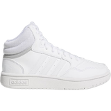 Adidas Basketball Shoes adidas Kid's Hoops Mid - Cloud White/Cloud White/Grey Two
