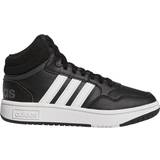 Adidas Children's Shoes on sale adidas Kid's Hoops Mid - Core Black/Cloud White/Grey Six
