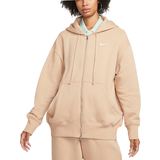 Nike Sportswear Phoenix Fleece Oversized Full-Zip Hoodie Women's - Hemp/Sail